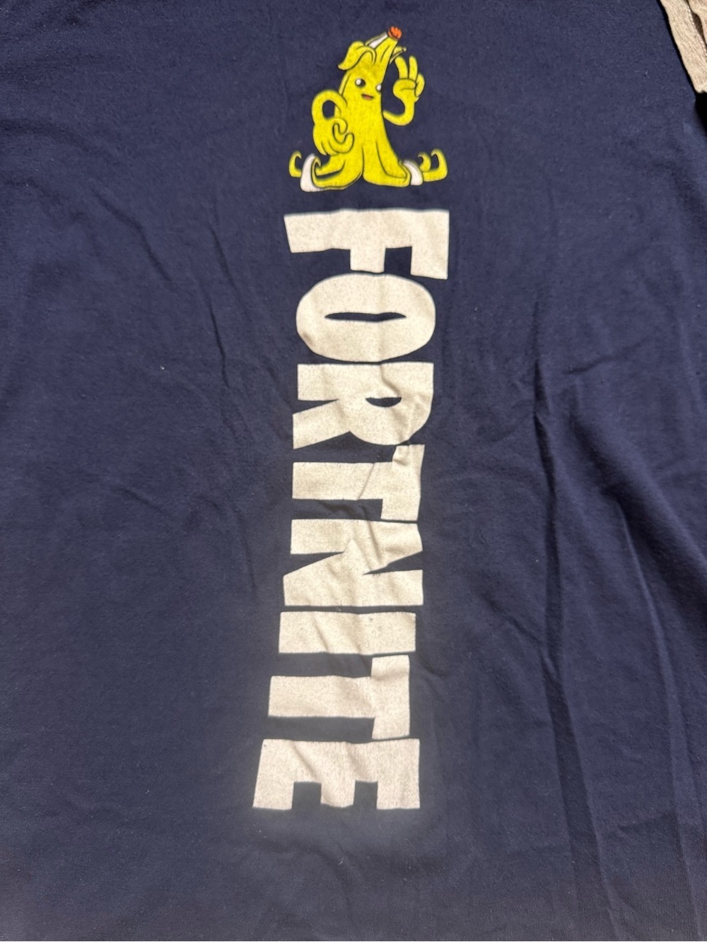 Fortnite Youth Graphic T-Shirt Bundle (Set of 2) - Peely Banana Grey & Navy - Picture 7 of 12